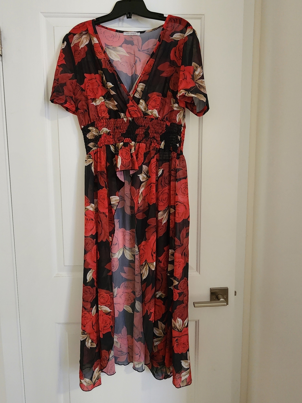 Floral Beach Coverup
